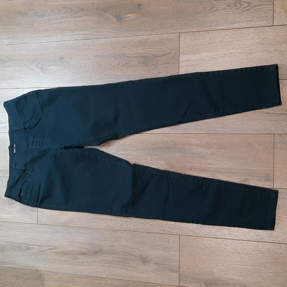 Suko Jeans emerald green stretch skinny jeans pants jeggings, size 6 - Picture 2 of 7